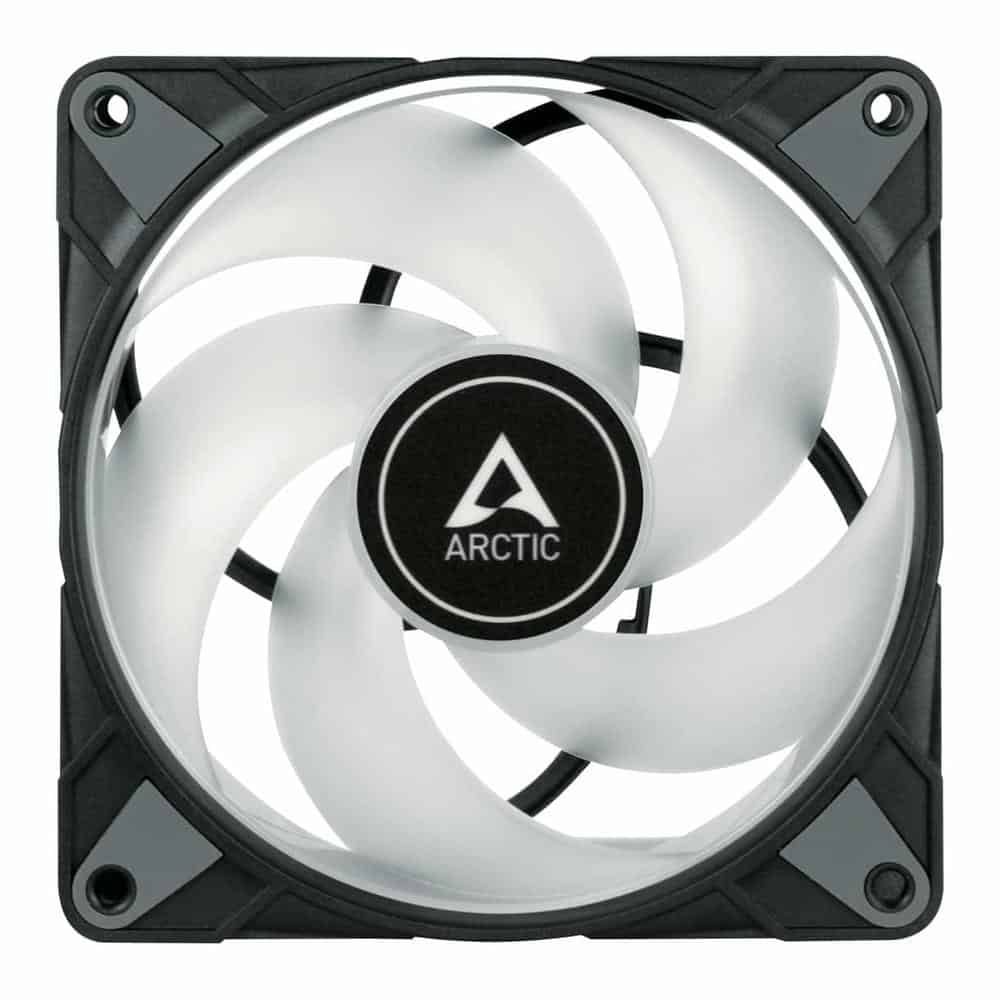 (image for) Arctic P12 Static Pressure 120mm PWM PST A-RGB 0dB Fan Black